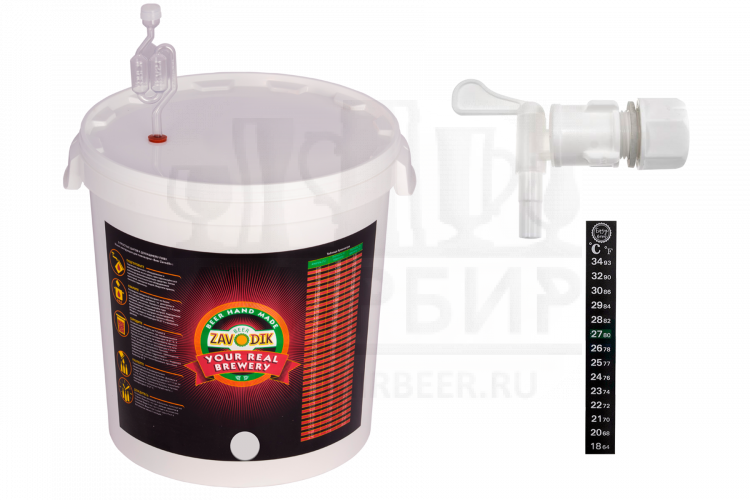 Емкость для брожения Beer Zavodik 33 л в сборе, С КРАНОМ