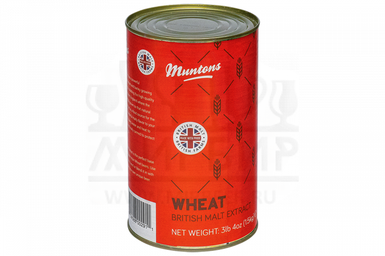 Жидкий неохмеленный солодовый экстракт Muntons "Wheat", 1,5 кг